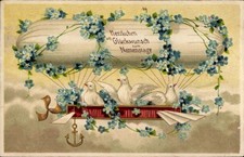 Ak Glückwunsch zum Namenstag