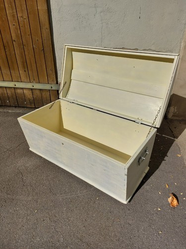 Buckeltruhe runddeckel koffer - runddeckel,