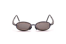 Sonnenbrille matt grau mit grauen Scheiben Filter mit 100% UV Schutz