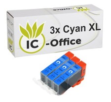 3x CLI 526 cyan für PIXMA