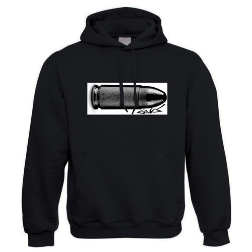 Eaks hoodie 9mm bullet - bullet", 9