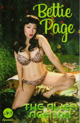 Bettie page alien agenda nr - alien,