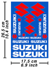 Suzuki Abziehbild Aufkleber Motorrad Vinyl Graphics Stickers Adesivi 