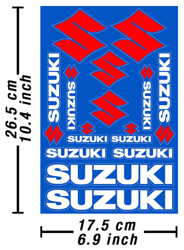 Suzuki abziehbild aufkleber - abziehbild,