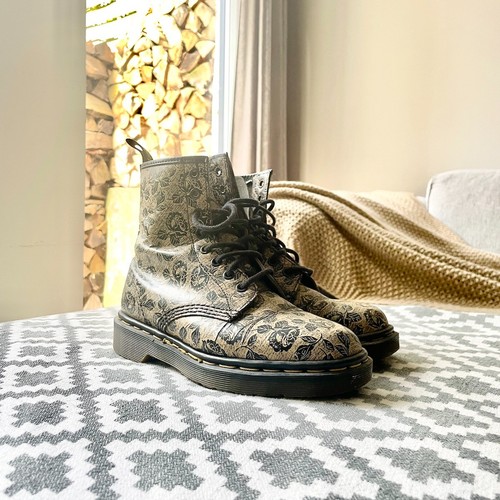 Doc martens schwarz gold - dr.,
