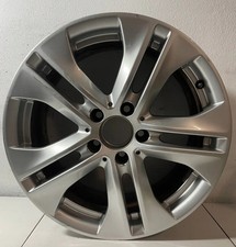 1x Alufelge 17 Zoll 8.0" 5x112 48ET Glanz Silber A2124010902 Mercedes-Benz W212