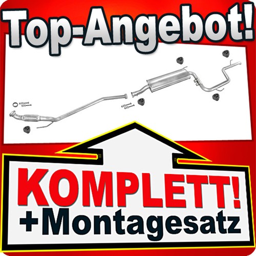 Auspuff für mercedes vito - für,
