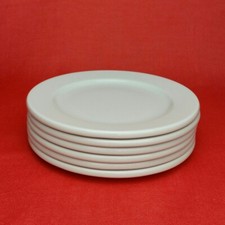 6x Brotteller Arzberg Cult Weiß Kuchenteller Frühstücksteller 17.5 cm Porzellan