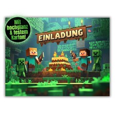 Gaming Einladungskarten