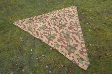 #6 Wehrmacht Original Zeltplane M31 splittertarn Zeltbahn Tarnzeltbahn