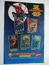 Werbung / Marvel 90er Jahre" Spider,Silver Surfer, Mantra usw