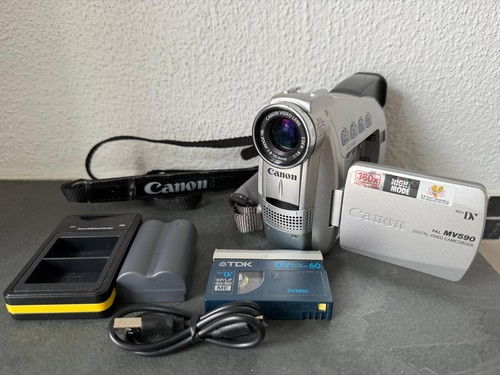 Canon mv590 minidv camcorder - minidv,