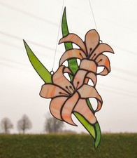 Tiffany Glasfensterbild