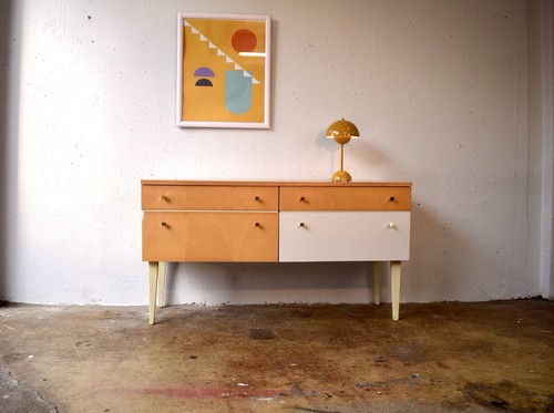 Schlichtes vintage sideboard - schlichtes,
