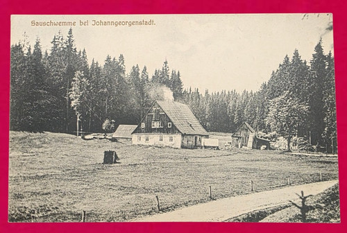 Sauschwemme bei - ak,