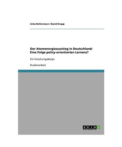 Der atomenergieausstieg - der,