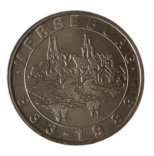 Ddr medaille merseburg - ddr,