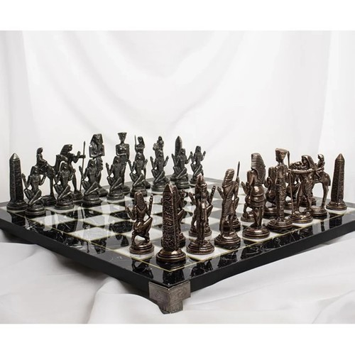 Antikes schachspiel handarbeit - antikes,