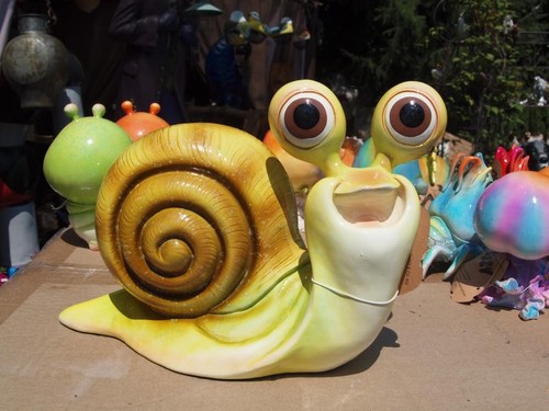 Schnecke bunt deko - bunt,