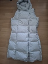 ESPRIT Damen Daunenweste Farbe hellgrau Gr. L bis XL NEU 