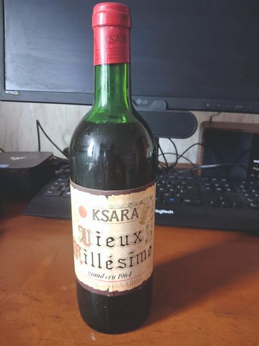 Rotwein ksara liban 1968 - ksara,,