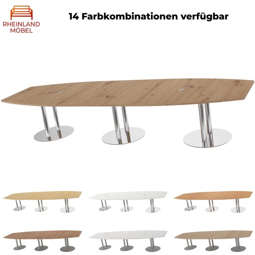 Konferenztisch konti 400x130cm - konti,