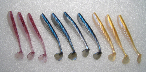 Stück 11cm gummifische - 10, 11cm,