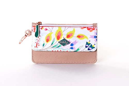 Oilily aqua sits flap card - oilily,