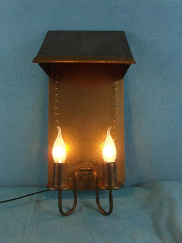Wandlampe unikat messing - wandlampe,