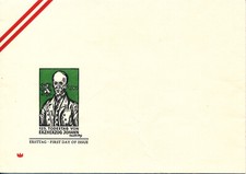 Ersttagsbrief FDC unbenutzt 125. Todestag von Erzherzog Johann, Österreich 1984