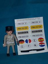 Playmobil 70640 Gendarm mit Aufkleber unbespielt top