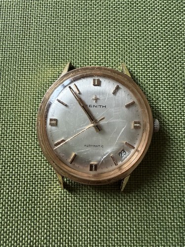 Zenith automatik uhr vergoldet - zenith,