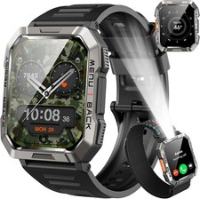 Smartwatch Herren Militär