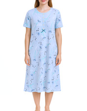 Damen Bigshirt Nachthemd