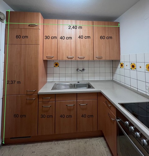 Einbauküche gutem zustand - einbauküche, in