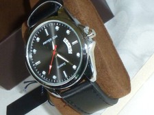 Schicke Armbanduhr mit Datum, Quarz, neu, OVP, Paterson, Limited Edition