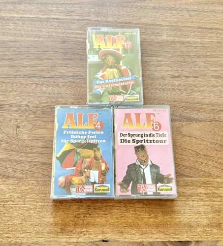 Alf kassetten hörspiele - alf, mc