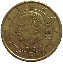 1.2 - Belgien 50 Eurocent - 2012 - König Albert II. - Änderung