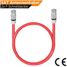 Sat Kabel TV Quick F-Stecker