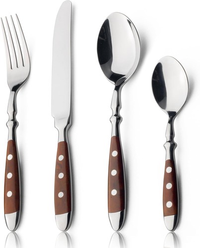Edelstahl besteck set für - für, 6