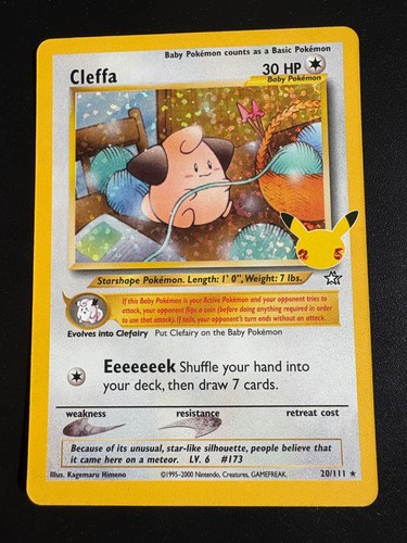 Pokemon tcg pii cleffa - pokemon,