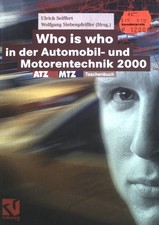 Who is who in der Automobil- und Motorentechnik 2000: ATZ/MTZ-Taschenbuch (ATZ/M