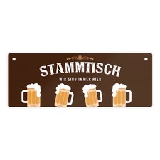 Stammtisch Metallschild - Wir