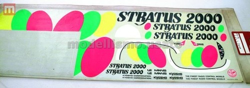 Kyosho decal stratus - kyosho,