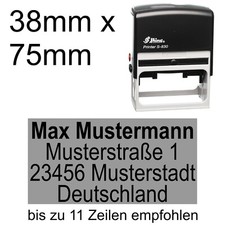 Shiny Printer S-830 38x75mm