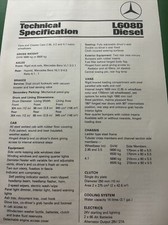 Mercedes Benz L608D Diesel