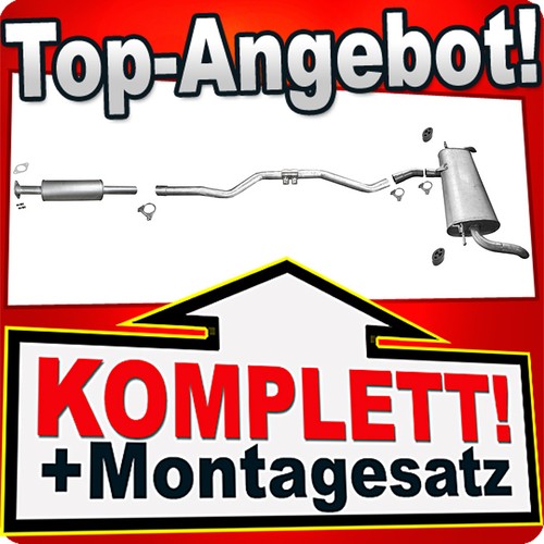 Auspuff für ford - auspuff, mondeo