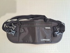 Van Beeken Flat Waist Bag mit RFID Blocker und 2 Hüftgurten Flache Bauchtasche