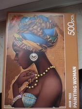 Jigsaw Puzzle 500 Teile - Painting Woman - anspruchsvoll