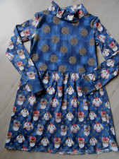 Jersey-Dreh Kleid Gr. 134-140